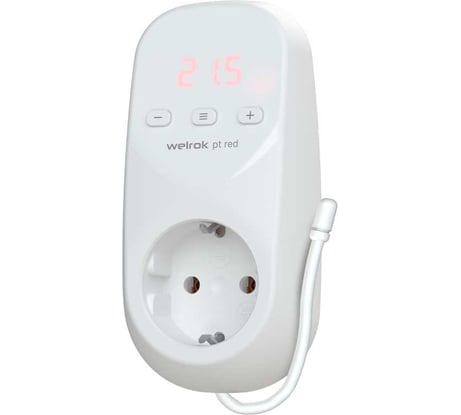 Терморегулятор Welrok pt red 4660251140205