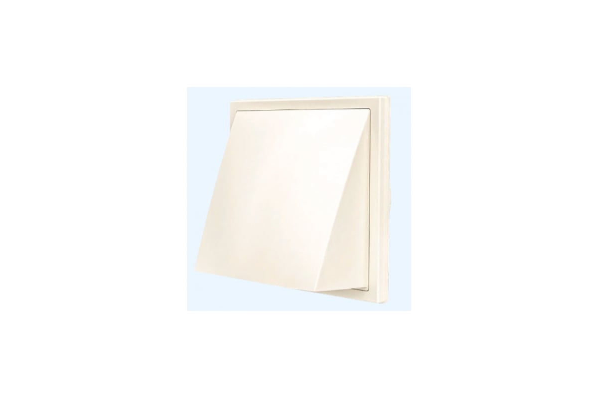 Выход стенной вытяжной с обратным клапаном (150х150 мм, с фланцем 125 ...