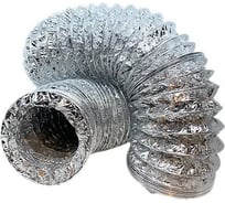 Воздуховод неизолированный Alu AA3 203 мм, 3 м DEC DA3203/3PBD/VF