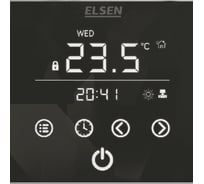 Регулятор, конвекция-естественная, 220 В, чёрный ELSEN EKA.01.01B