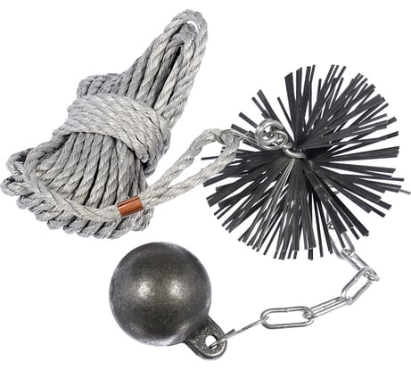 Набор для чистки дымохода d-150 мм Печные штучки VORTEX 62031