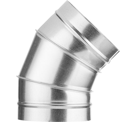 Отвод для воздуховодов 125 мм, 45 гр Diaflex УФ-01004024 1