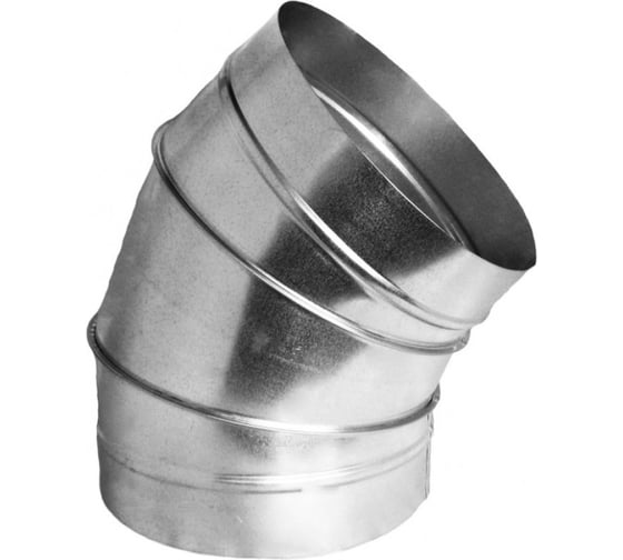 Отвод для воздуховодов 100 мм, 45 гр Diaflex УФ-01004023