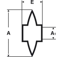 Нож роликовый по нержавеющей стали, для труборезов 210392, 210469, 210471, 210475 VIRAX 210360.1