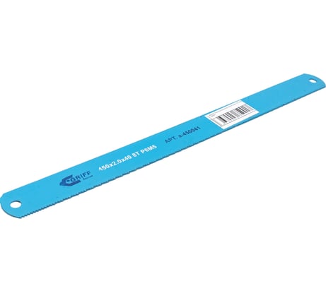 Полотно машинное (500х40х2 мм; 8T; Р6М5) GRIFF a450051