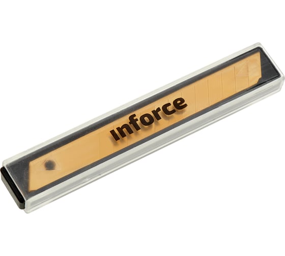 Лезвия сегментированные титановые (10 шт/уп; 9 мм) Inforce 11-03-09