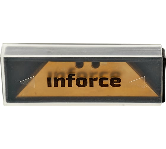 Лезвия трапециевидные титановые 10 шт/уп Inforce 11-03-11