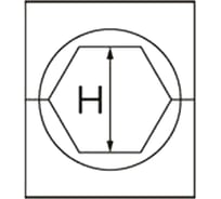 Матрица шестигранная МШ-34.6-А/100т (34.6 мм; 100 т; алюминиевые зажимы) для пресса ПГ-100 КВТ 65385