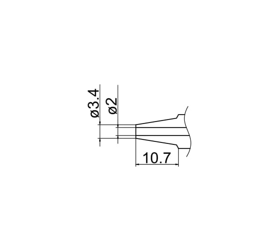 Наконечник N1-20 для FМ-2024 HAKKO 190006 1