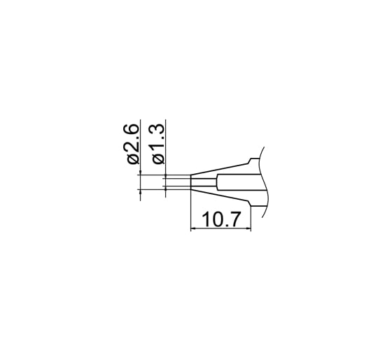 Наконечник N1-13 для FМ-2024 HAKKO 190004 1