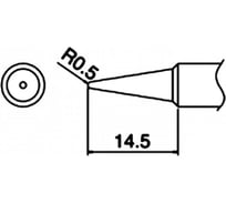Наконечник для паяльников T18-B HAKKO 200001