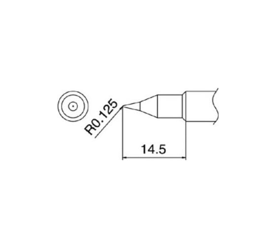 Наконечник для паяльников T18-S4 HAKKO 200026 1