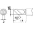Наконечник для паяльников T18-K HAKKO 200031 1