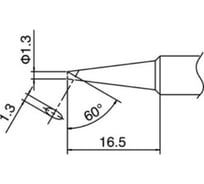 Наконечник для паяльников T18-S6 HAKKO 200027