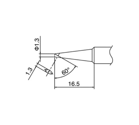 Наконечник для паяльников T18-S6 HAKKO 200027 1