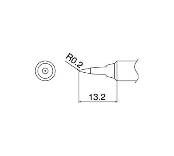 Наконечник для паяльников T18-SB HAKKO 200014