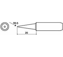 Наконечник для паяльников серии 900 701 702B HAKKO 900L-T-B 400001
