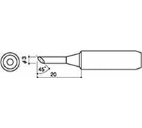 Наконечник для паяльников серии 900 701 702B HAKKO 900L-T-3C 400006