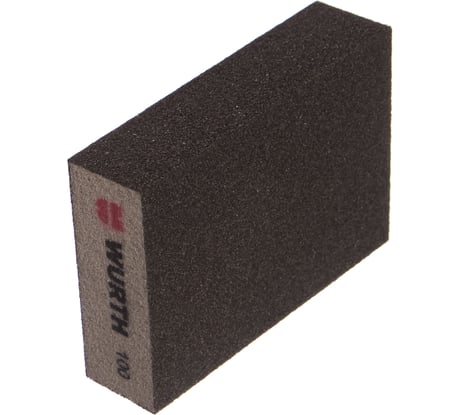 Губка шлифовальная ALU-OXYD-K100 (100х68х25 мм) WURTH 058701 100090 10
