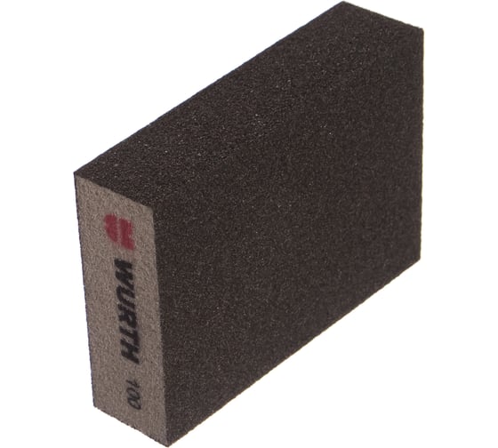 Губка шлифовальная ALU-OXYD-K100 (100х68х25 мм) WURTH 058701 100090 10