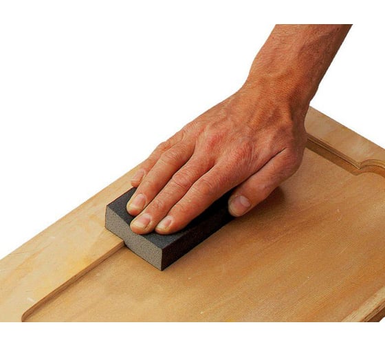 Губка шлифовальная ALU-OXYD-K80 (100х68х25 мм) WURTH 058701 80 090 10