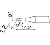 Наконечник T31-01BC1 для станций FX-100 HAKKO 600001