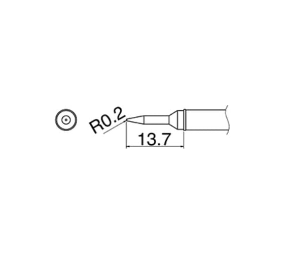 Наконечник T31-01SBL для станций FX-100 HAKKO 600014
