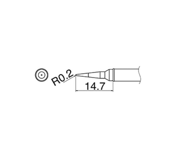 Наконечник T31-02IL для станций FX-100 HAKKO 700010