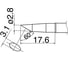 Наконечник T31-03BC28 для станций FX-100 HAKKO 800002 1