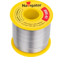 Припой 93 726 NEM-Pos05-61K-1.5-K200 1.5 мм, 200 г Navigator 28365