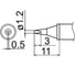 Наконечник для станций FX-950/ FX-951/FX-952/FM-203 HAKKO 100051 1