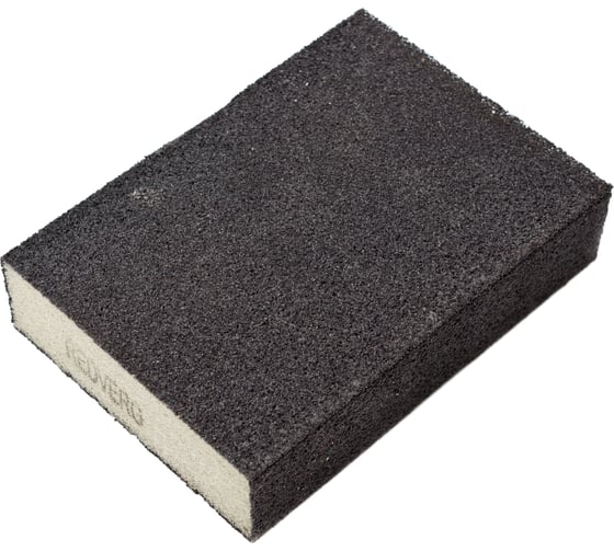 Губка шлифовальная (69х97х26 мм; Medium P80) REDVERG 6624229 1