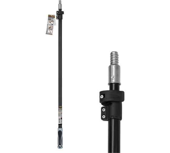 Телескопический удлинитель QuickFire Premium Extension Pole 110-200 см, алюминий, 2 секции, резьбовое соединение Rollingdog 40083
