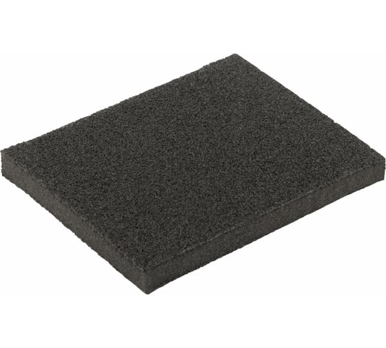 Губка шлифовальная алюминий-оксидная 125x100x10 мм, Р40 MOS 38381М