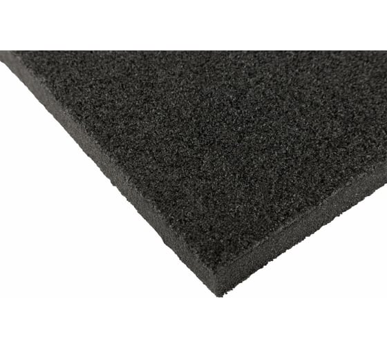 Губка шлифовальная алюминий-оксидная 125x100x10 мм, Р40 MOS 38381М