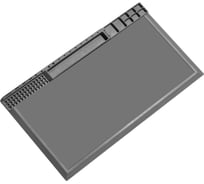 Термостойкий коврик для пайки и ремонта T612 380x210 мм, серый QUICKO QTST612