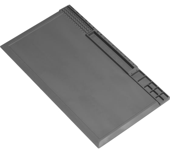Термостойкий коврик для пайки и ремонта T612 380x210 мм, серый QUICKO QTST612