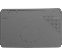Термостойкий коврик для пайки и ремонта T615 350x220 мм, серый QUICKO QTST615