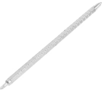 Сменное жало для отвертки CrV, двухстороннее, PZ0 - PZ1, 160 мм ТУНДРА 7805409