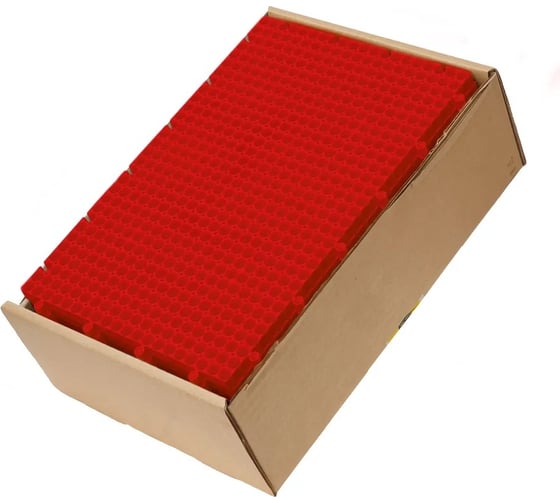 Комплект основание 10 шт, красный ToolBoard 4630046500828