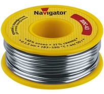 Припой 93 781 NEM-Pos05-63K-1.5-K50 ПОС-63, катушка, 1.5 мм, 50 г Navigator 28827