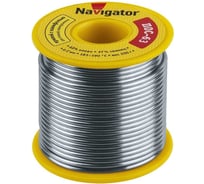 Припой 93 788 NEM-Pos05-63K-2-K200 ПОС-63, катушка, 2 мм, 200 г Navigator 93788