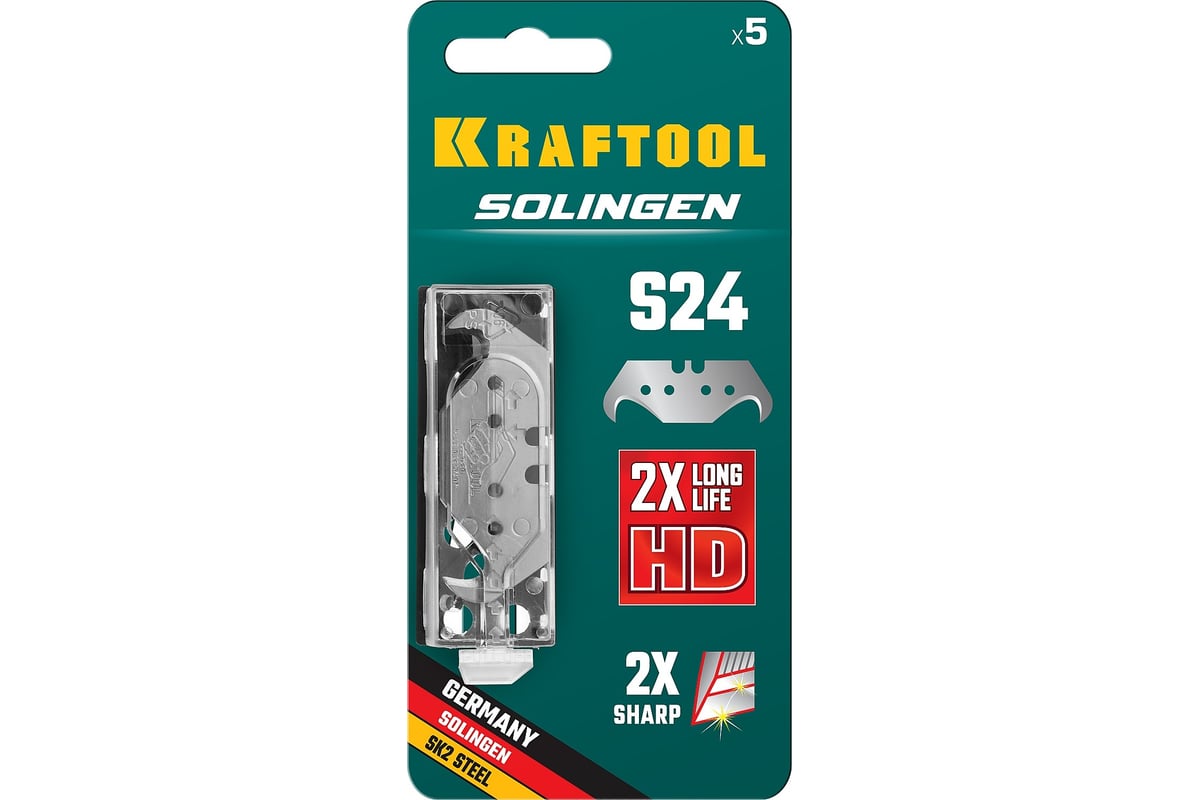 Нож складной kraftool kompakt а24