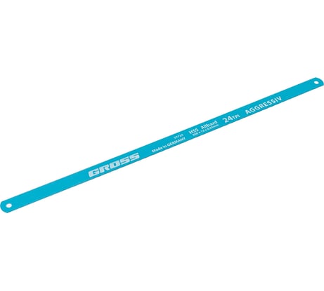 Полотна Gross для ножовки по металлу 300 мм 24 TPI HSS 2 шт. 77724