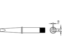 Паяльное жало CT2 F8 WELLER 54241899