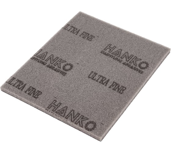 Губка абразивная односторонняя Sponge Ultra Fine (20 шт; 140х115х5 мм; Р220) Hanko Sponge.140x115.0220 MM1026SB22