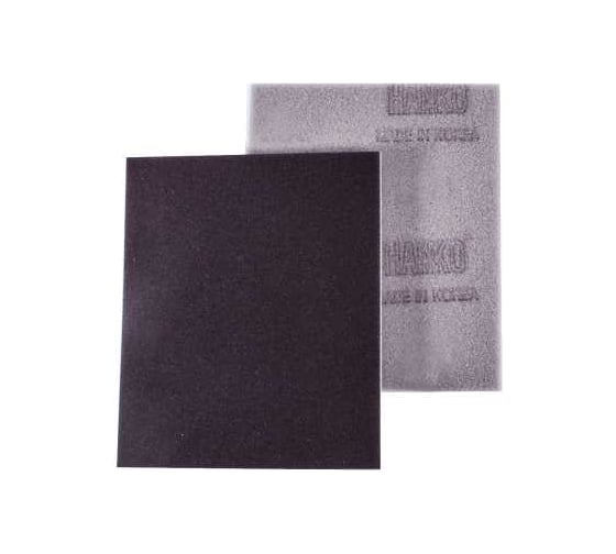 Губка абразивная двусторонняя Sponge (10 шт; 140х114х10 мм; P180 Super Fine) Hanko Sponge114x140.0180/2