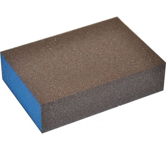 Губка шлифовальная S-ABRASIVE 4-сторонняя, мягкая, 98x69x26 мм, P120, 10 шт Сегмент-Абразив 4673751374940 1