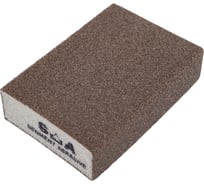 Губка шлифовальная S-ABRASIVE 4-сторонняя, мягкая, 98x69x26 мм, P100, 10 шт Сегмент-Абразив 4673751374933