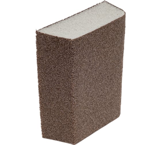 Губка шлифовальная S-ABRASIVE 4-сторонняя, комбинированная, 98x69x26 мм, P150, 10 шт Сегмент-Абразив 4673761445128